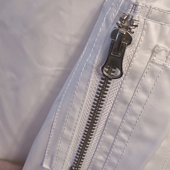 Members Only White Satin 3/4 Length - Picture 5 of 12